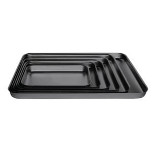 Tabuleiro de Forno em Alumínio Anodizado Vogue - L 368 mm, Resistente e Fácil de Limpar