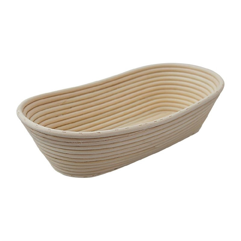 Forma de Pão Oval Schneider - 1,5 Kg em Vime Natural