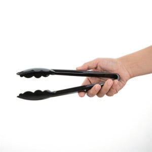 Black Tongs 230 mm Vogue - Professional & Robust Kitchen