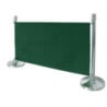 Green Bolero Canvas Barrier - Quality Polyester