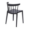Cadeiras Polipropileno Antracite - Conjunto de 4: Design elegante e conforto duradouro