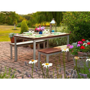 Banc Externo Imitação Madeira de Nogueira 1050 mm Gopak CK814