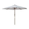 Round Grey 3m Bolero Parasol - Elegance and UV Protection