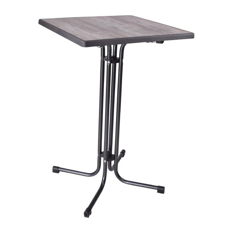 Folding high table 70cm Limburg - Solid design