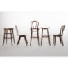 Bentwood Bistro Chairs Walnut Finish. Charm and Comfort for Your Restaurant.