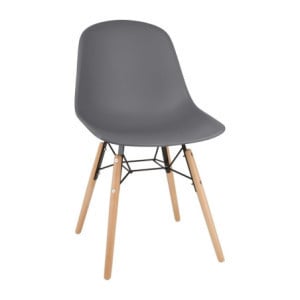 Dark Grey Arlo Chair - Set of 2 Bolero: Comfort, sturdiness, and elegance