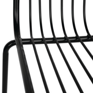 Cadeiras em fios de aço Bolero - Estilo industrial moderno