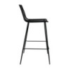 Black Bolero high stools - Industrial design in steel wire