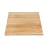 Plateau Table Carré Bois Naturel Bolero 700mm DY737