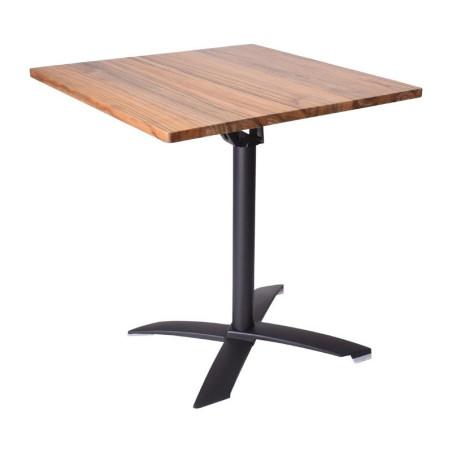 Table Bistro Pliante 70x70 cm - Design moderne et élégant