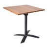 Folding Bistro Table 70x70 cm - Modern and elegant design