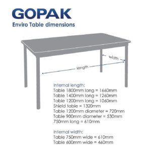 Rectangular Beech Effect Table 1400mm - Versatile Quality and Design