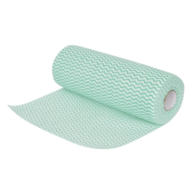 Panos Não Tecidos Verdes Jantex - Rolo de 100 - Precisão & Higiene