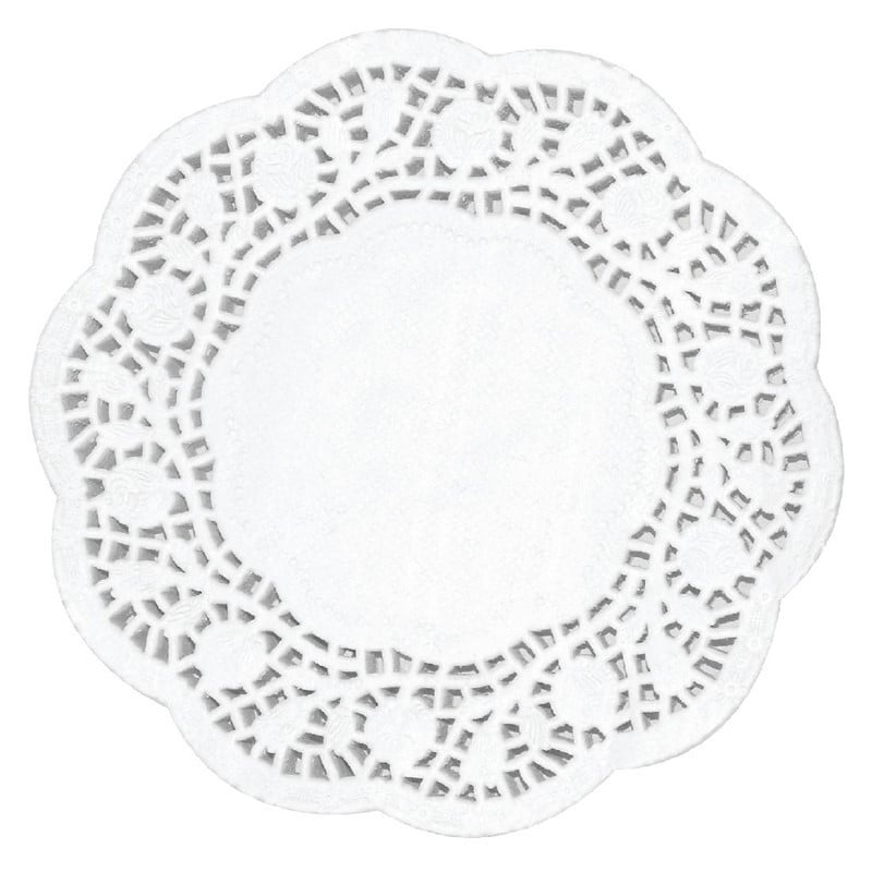 Round paper doilies 165mm Pack of 250 - Olympia brand