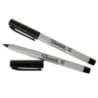 Ultra Fine Black Markers - Pack of 2 | Quality and Precision
