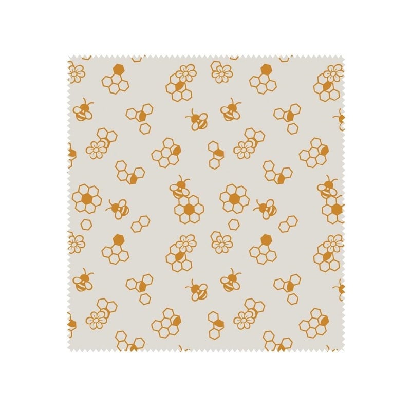 Beeswax food wrap sheets size M - Eco-friendly solution for storage