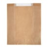 Kraft Paper Bags with Glassine Window - Lot of 1000, Eco-friendly & Elegant