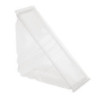 Caixas de sanduíche Triângulo Padrão Faerch - Pacote de 500, PET Reciclado