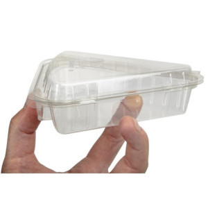 Individual Tart Portion Boxes - Lot of 600 Faerch: Optimal preservation & eco-friendly presentation.
