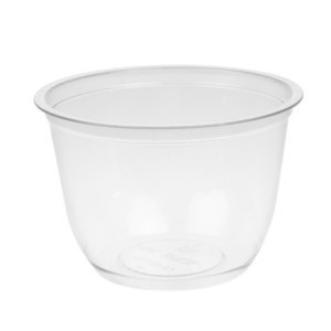 Potes Transparentes PET Recicláveis 227 ml - Destaque as suas criações culinárias!