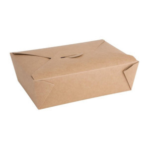 Eco-friendly 197 mm Cardboard Meal Boxes