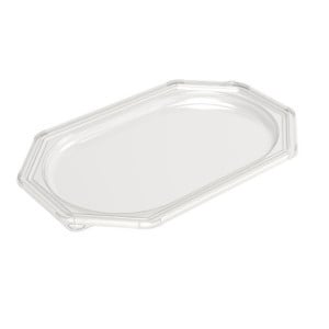 Large Octagonal Faerch Trays - Pack of 50: Ecological quality and practicality