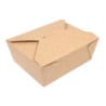 Compostable Cardboard Food Boxes No.3 1800 ml - Pack of 180 - Vegware - Ecological and practical!