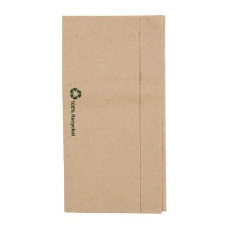 Serviettes Kraft Pliées 320 x 300 mm - Lot de 6000, Produit Écologique et Résistant