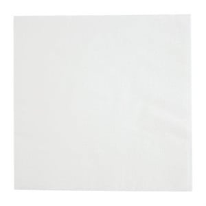 Snacking Napkins 2 Ply 1/4 Fold White Eco - Pack of 2000