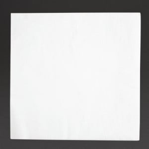 Dinner Napkins 2 Ply 1/4 Fold 400 mm White | Pack of 2000 - Eco-friendly & Practical