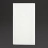 Serviettes de Table Airlaid Pliage en 8 Premium Blanches 40x40cm - Lot de 500