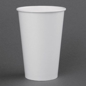 Copos de papel para bebidas frias recicláveis 454ml - Pacote com 1000