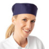 Gorro de Cozinha Azul Whites Vestuário de Chef A204 - Conforto e Estilo Destaque-se na Cozinha!
