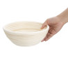 Panier de Fermentation Rond Rotin 220 x 80 mm de Cuisine Professionnelle Vogue