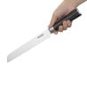 Stainless Steel 200mm Bistro Vogue Bread Knife: Precise and comfortable cutting