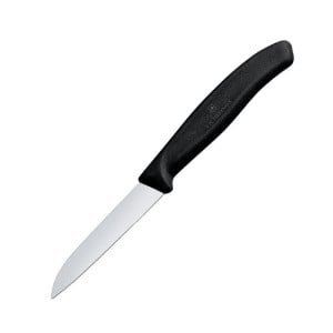 Couteau d'office Victorinox Noir 8 cm: Qualité et performance