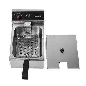 Fritadeira Profissional 10 L 3000 W Inox — Termostato