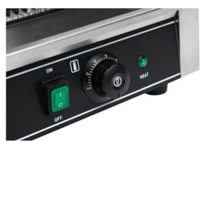 Grill Panini Pro 2200 W Estriado 340x220 mm Inox