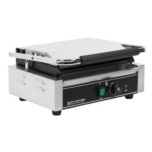 Grill Panini Pro 2200 W Estriado 340x220 mm Inox