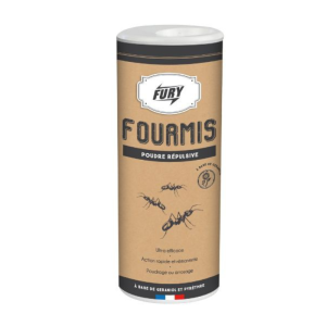 Pó Repulsivo Fury: Ação rápida contra formigas