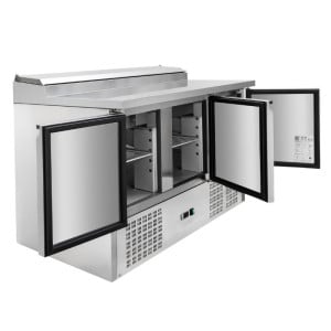 Saladette Compacta - 3 Portas com Teto Solar - Dynasteel