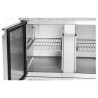 Móvel para Pizza Refrigerado 2 Portas - 5 Recipientes GN 1/6 Dynasteel | Fourniresto