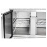 Móvel Refrigerado para Pizza - 2 Portas - 5 Cubas GN 1/6 - Dynasteel