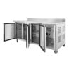 Mesa Refrigerada 3 Portas GN1/1 - Profundidade 700 com Backsplash - Dynasteel