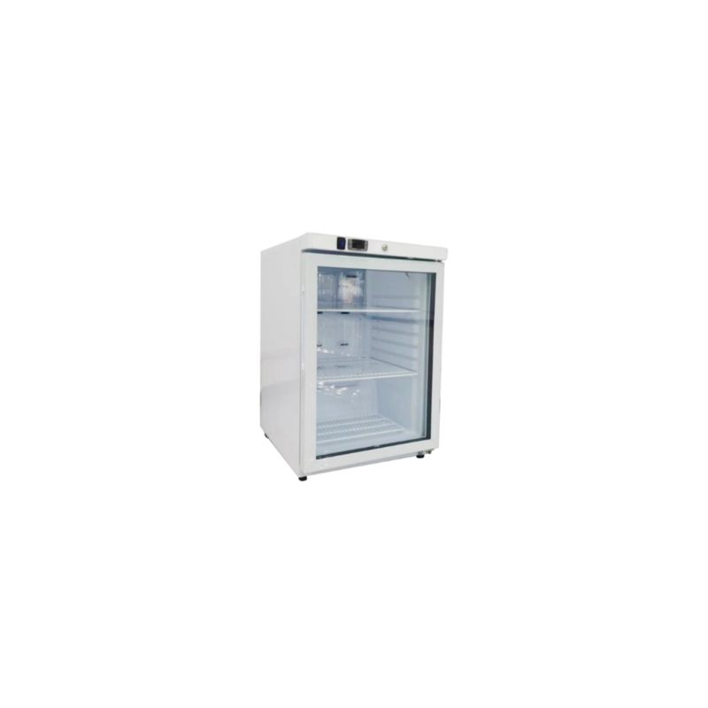 Mini Armário Refrigerado 200 L - Positivo com Vidro em Aço Inoxidável Dynasteel