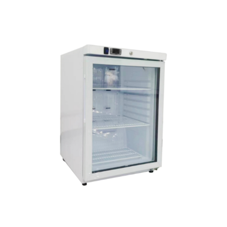 Mini Refrigerated Cabinet 200 L - Stainless Steel Glass Positive Dynasteel