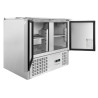 Saladette Compacta 2 Portas - Dynasteel: otimize sua cozinha profissional com tampa deslizante