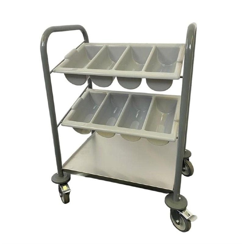 Cutlery Trolley Steel Craven: Robust and Practical