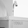 Lave-mains Mobile Vogue 12,5 L en inox 430 - Hygiène et praticité