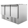 Saladette Compacta 3 Portas - Com Tampa Deslizante - Dynasteel